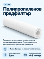 Илюстрация и информация за резервен филтър PP